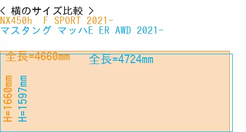 #NX450h+ F SPORT 2021- + マスタング マッハE ER AWD 2021-